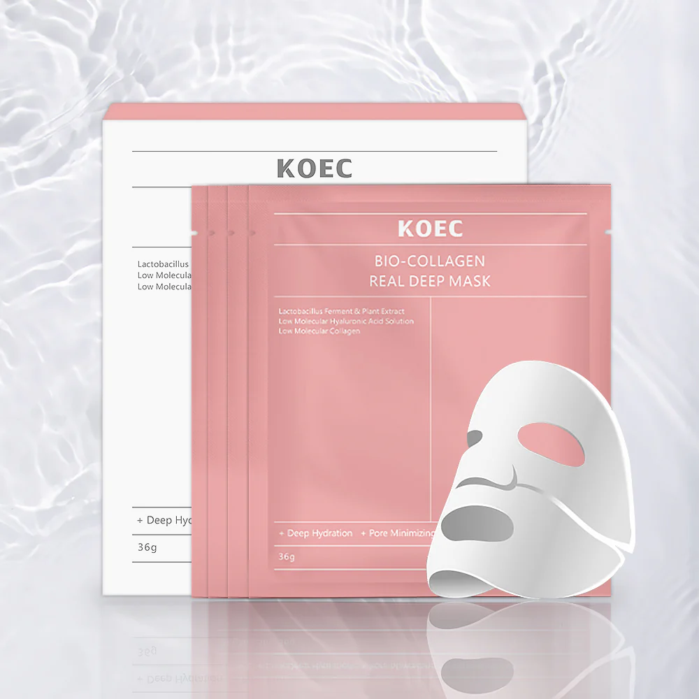 Mascarilla de colágeno orgánico de Koec