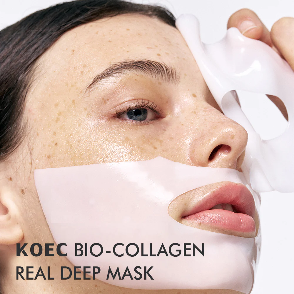 Mascarilla de colágeno orgánico de Koec